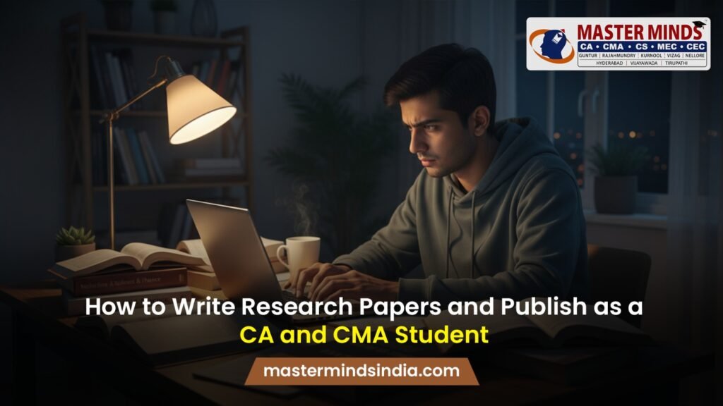 How to Write Research Papers and Publish as a CA and CMA Student