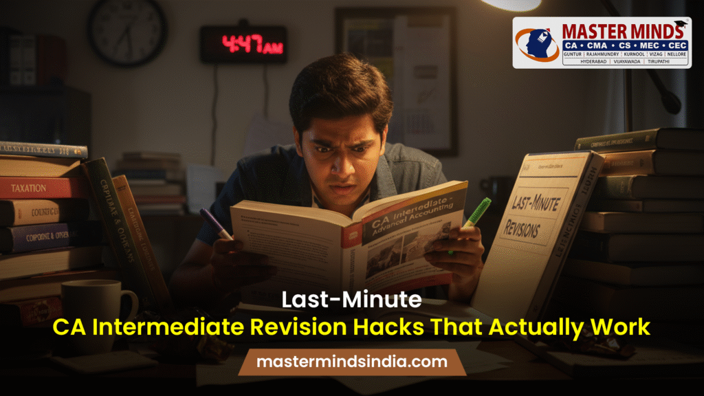 Last-Minute CA Intermediate Revision Hacks That Actually Work