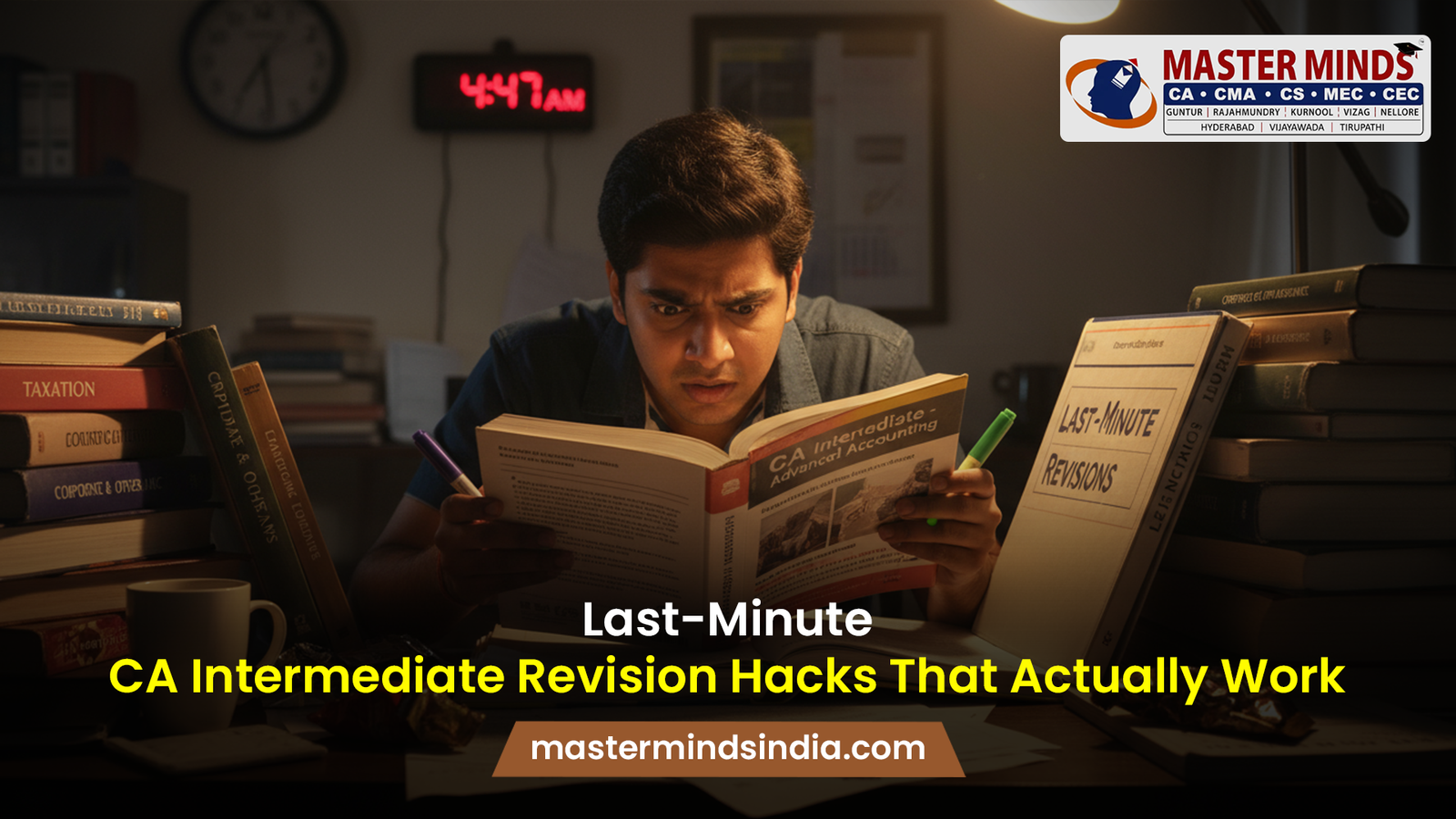 Last-Minute CA Intermediate Revision Hacks That Actually Work