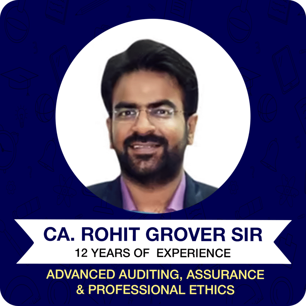 CA. ROHIT GROVER SIR CA. ROHIT GROVER SIR