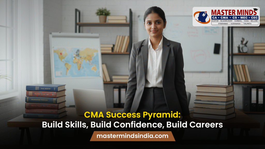 CMA Success Pyramid Build Skills, Build Confidence, Build Careers
