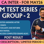 CA INTER POST RESULTS REVISION EXAMS GROUP 2 MMTS || CC663
