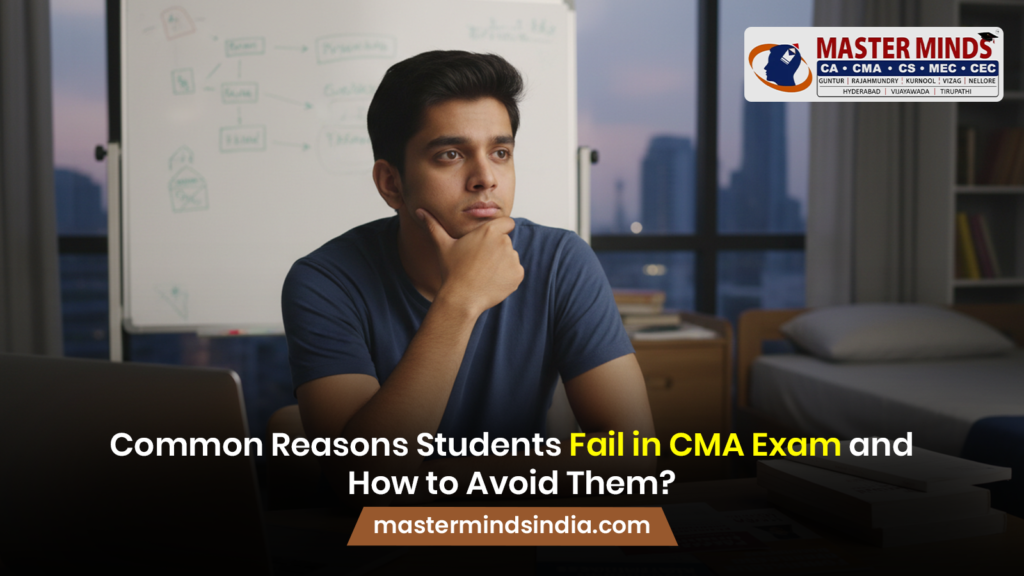 Common Reasons Students Fail in CMA Exam