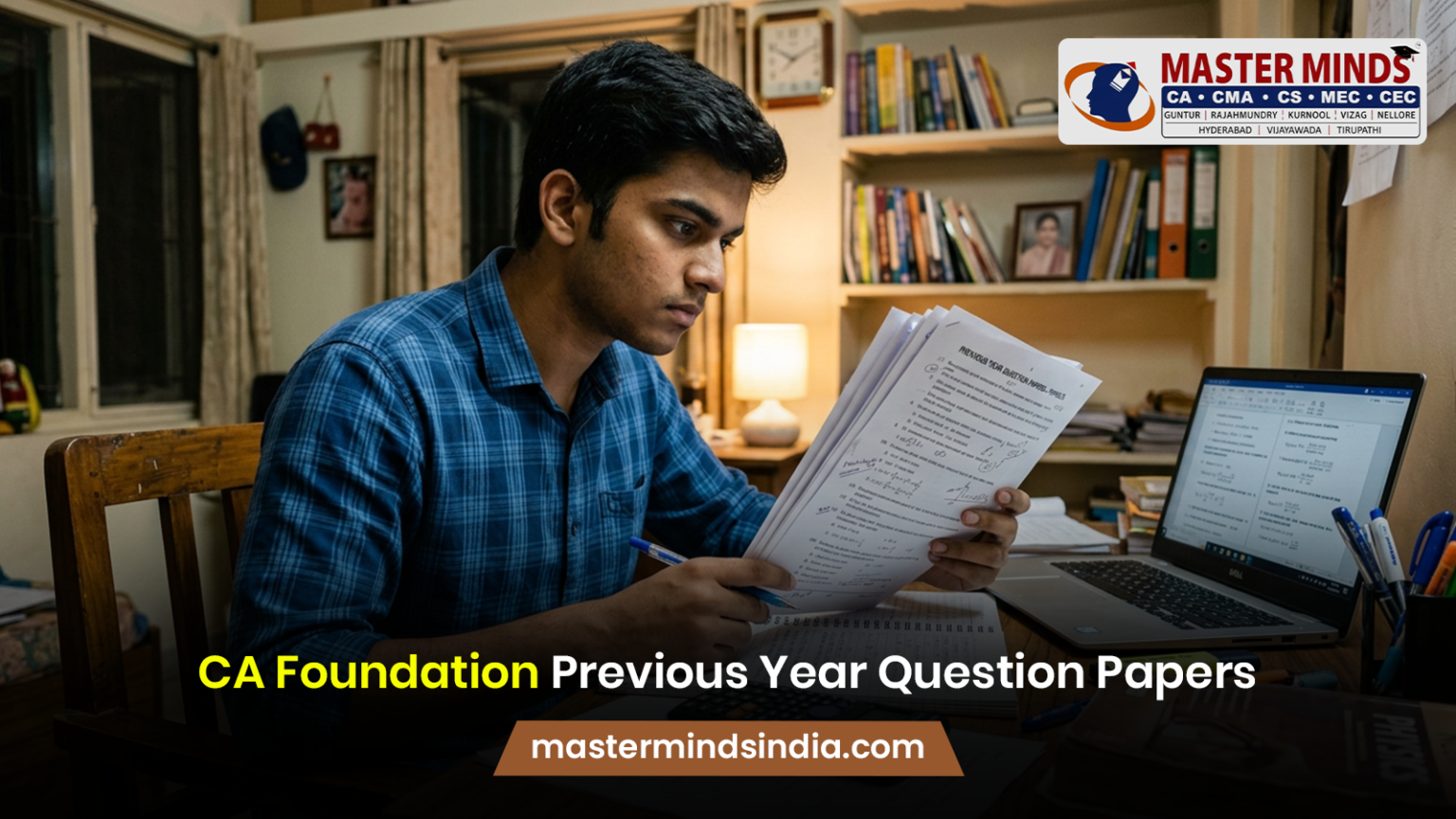 CA Foundation Previous Year Question Papers – Download PDFs