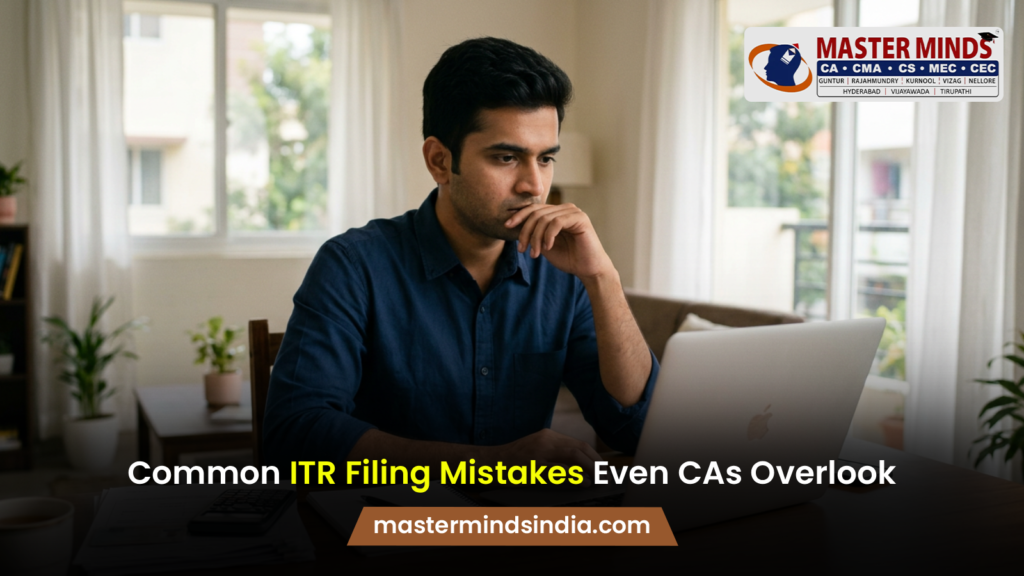 Common ITR Filing Mistakes Even CAs Overlook