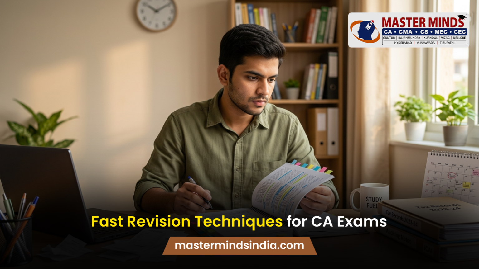 Fast Revision Techniques for CA Exams