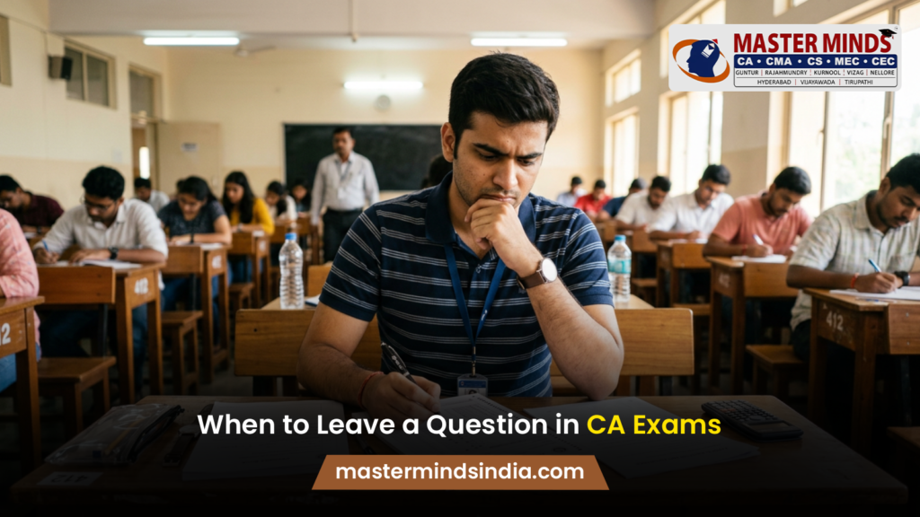 When to Leave a Question in CA Exams