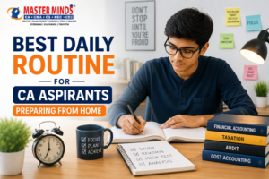 daily routine for CA aspirants