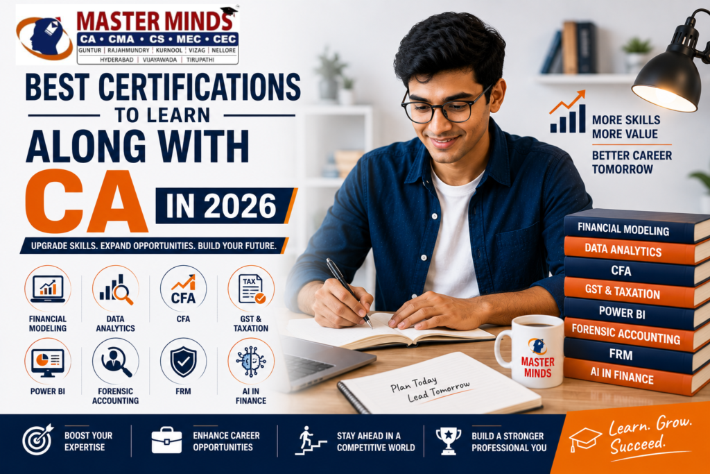 Best certifications to learn along with CA