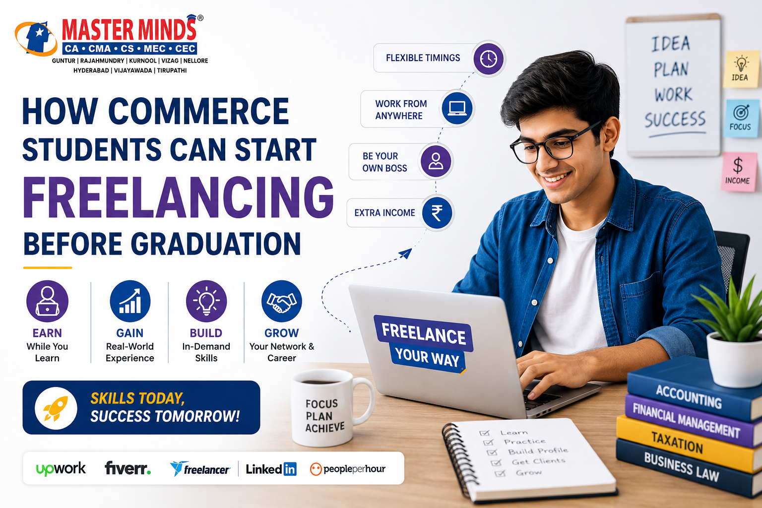 freelancing for commerce students