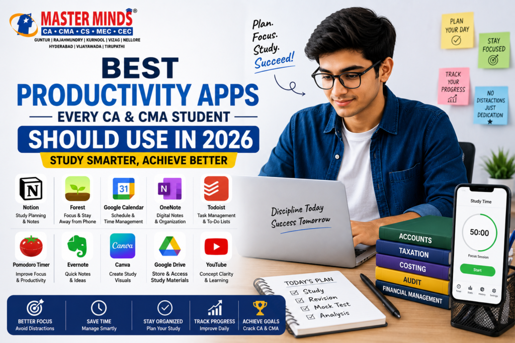 productivity-apps-for-ca-students