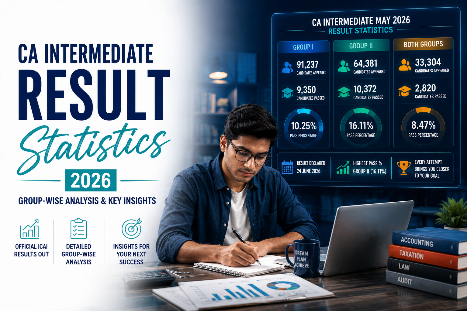 CA Inter Result Analysis