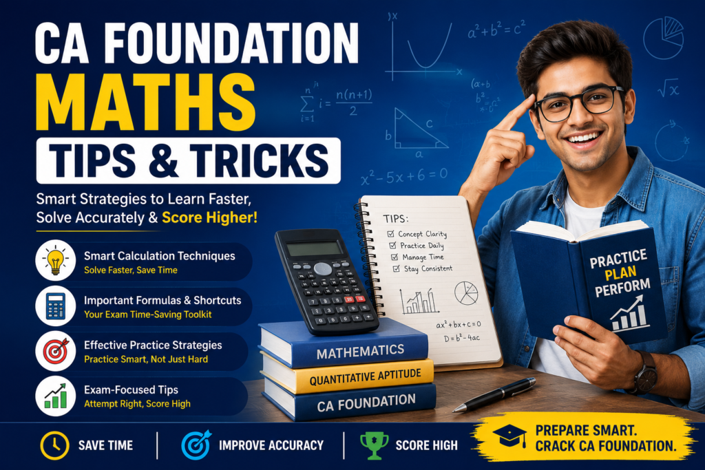 CA Foundation maths tricks