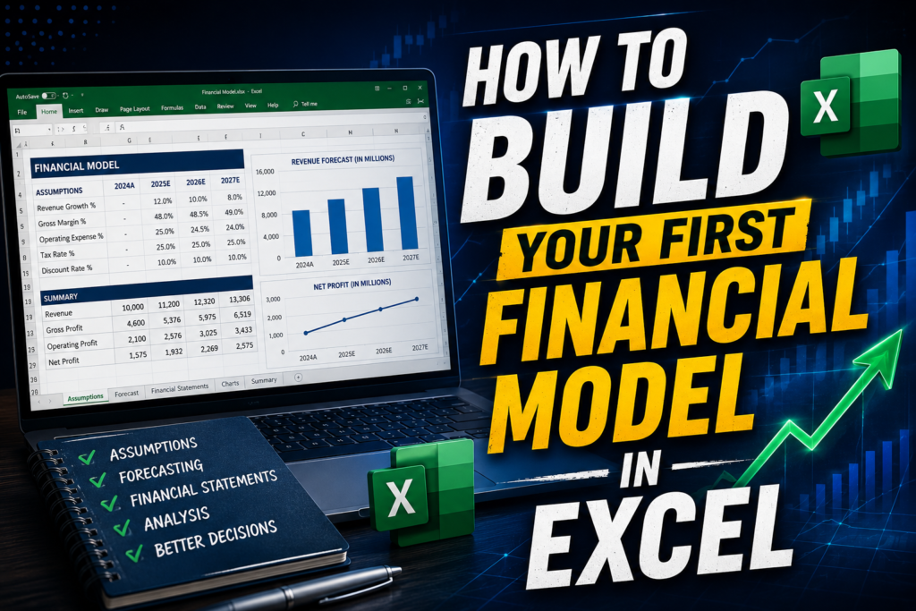 How to build your first financial model in Excel