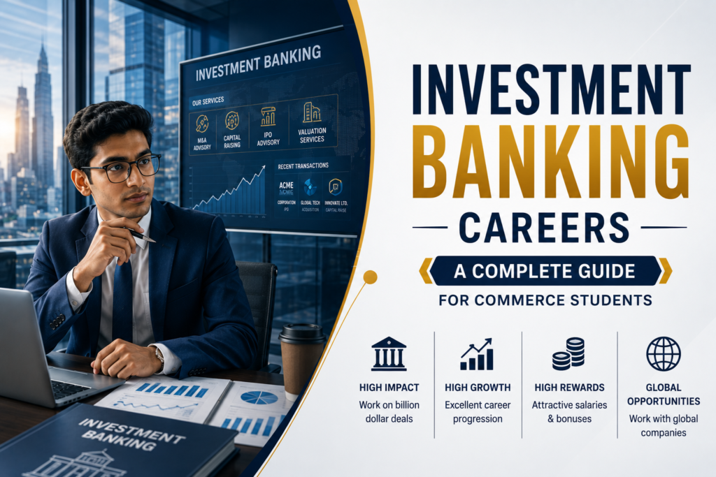 Investment Banking Careers For Commerce Students