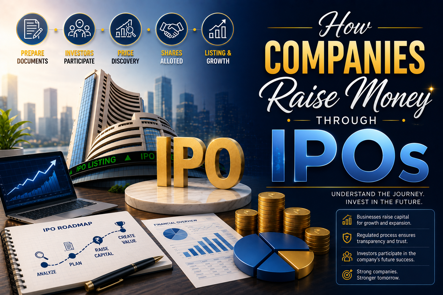 How companies raise money through ipo