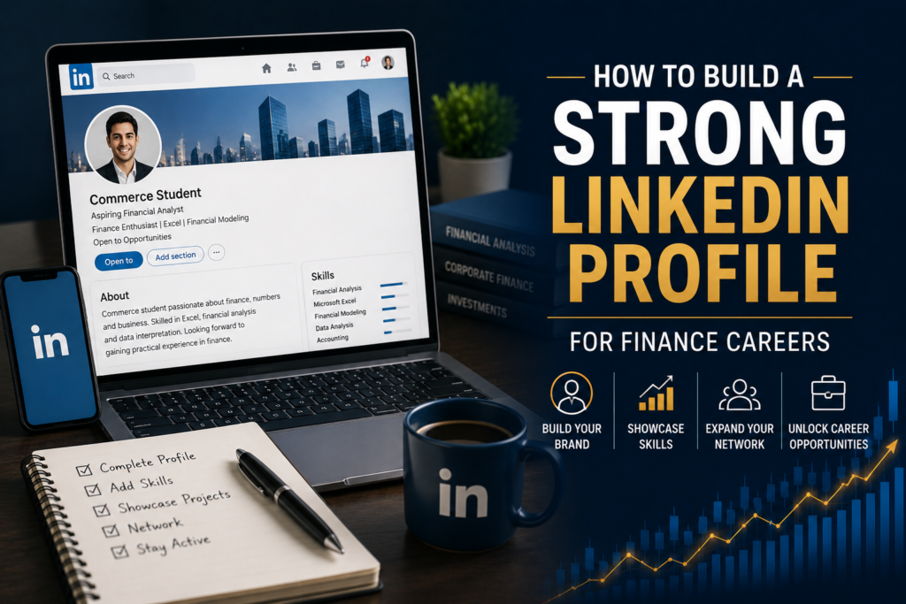 How to build a strong linkedin profile for finance careers