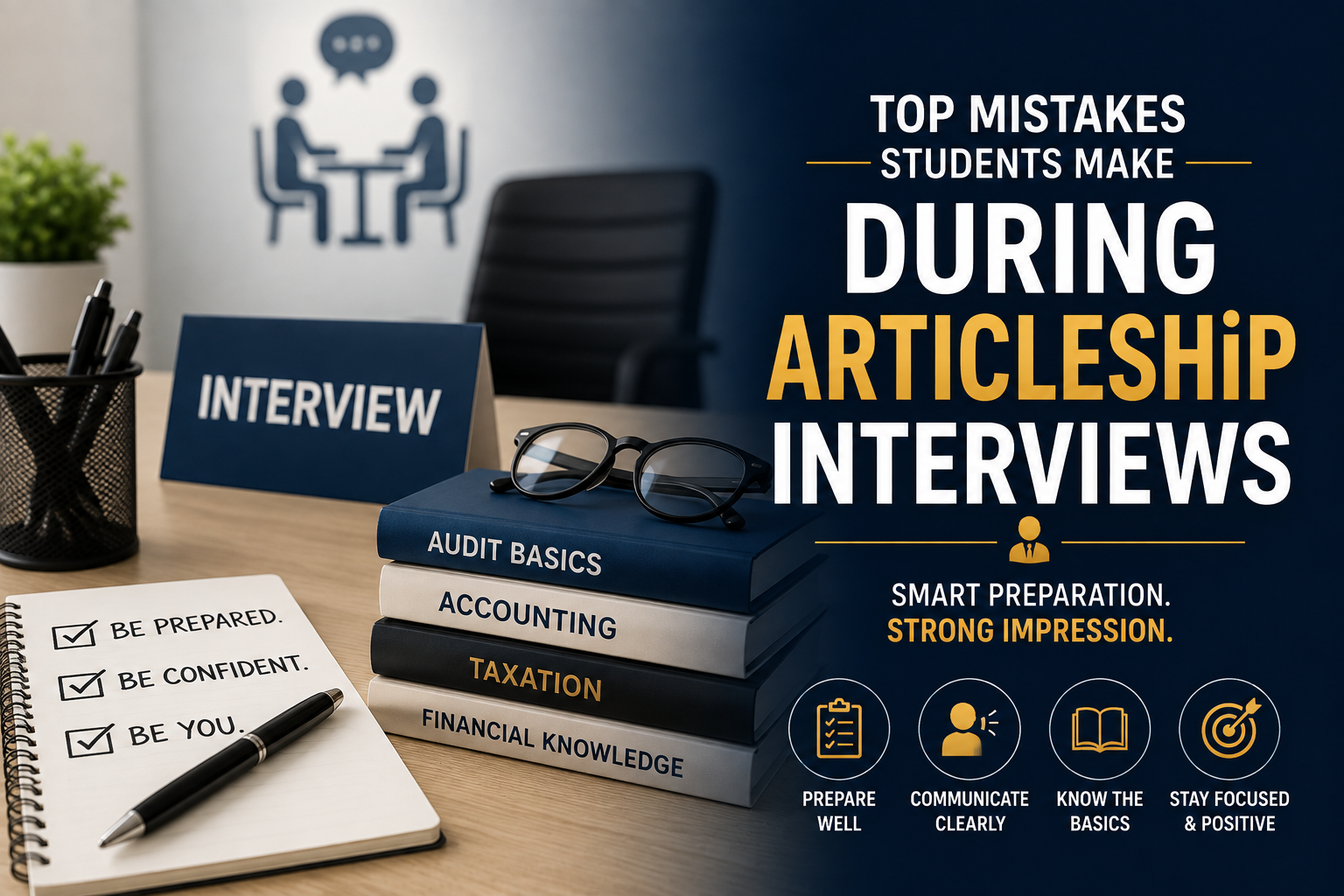 Top Mistakes Students Make During Articleship Interviews