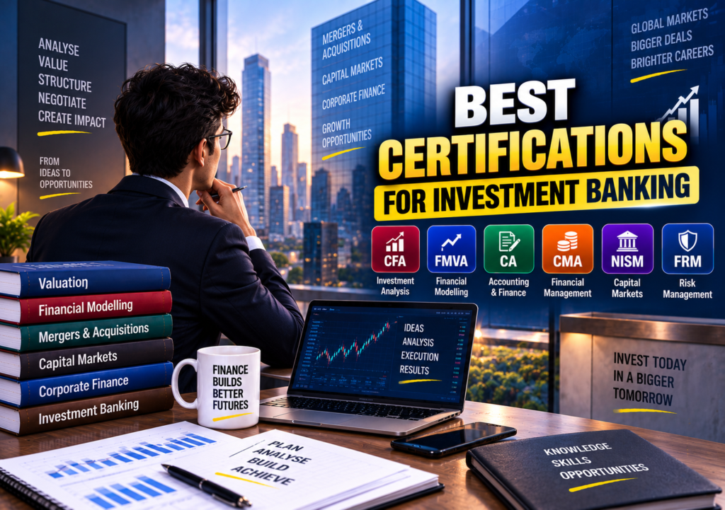 Best Certifications for Investment Banking