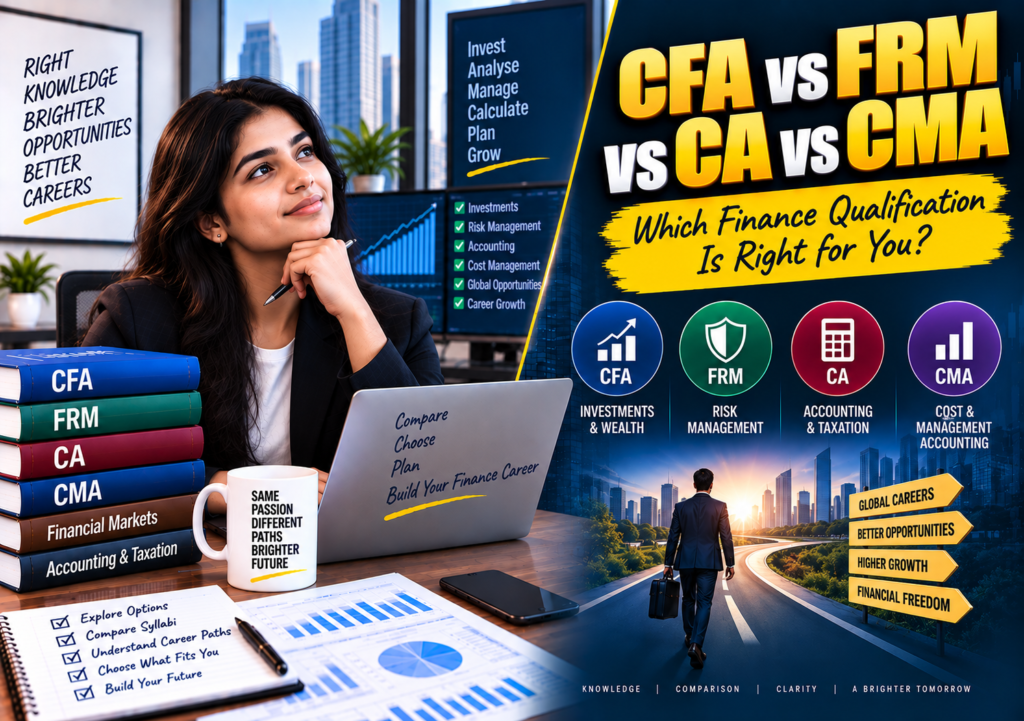 CFA vs FRM vs CA vs CMA