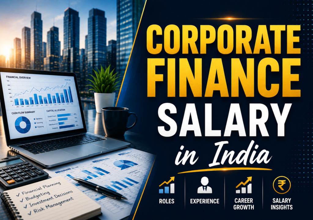 Corporate finance salary in India