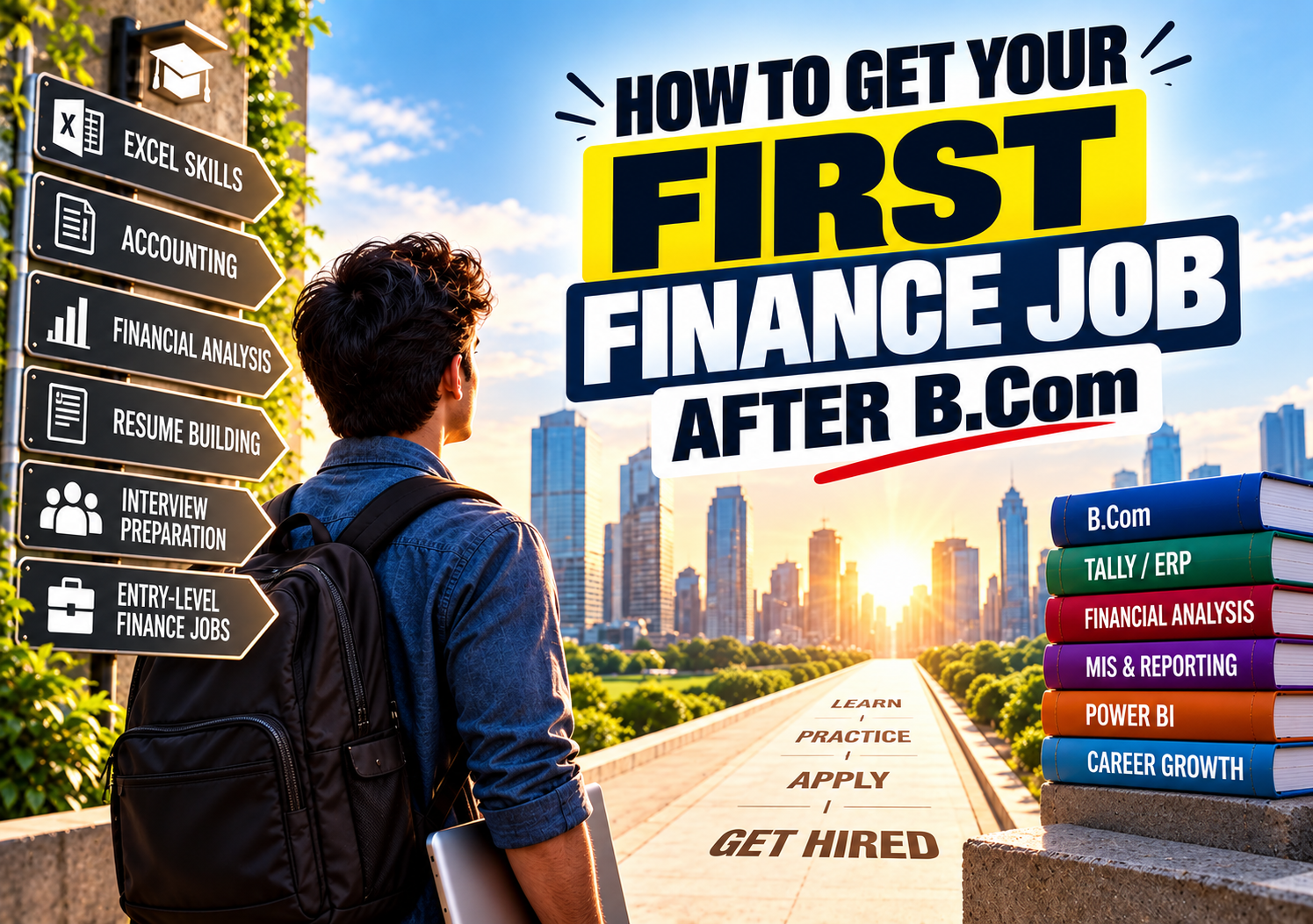 How to Get Your First Finance Job After BCom