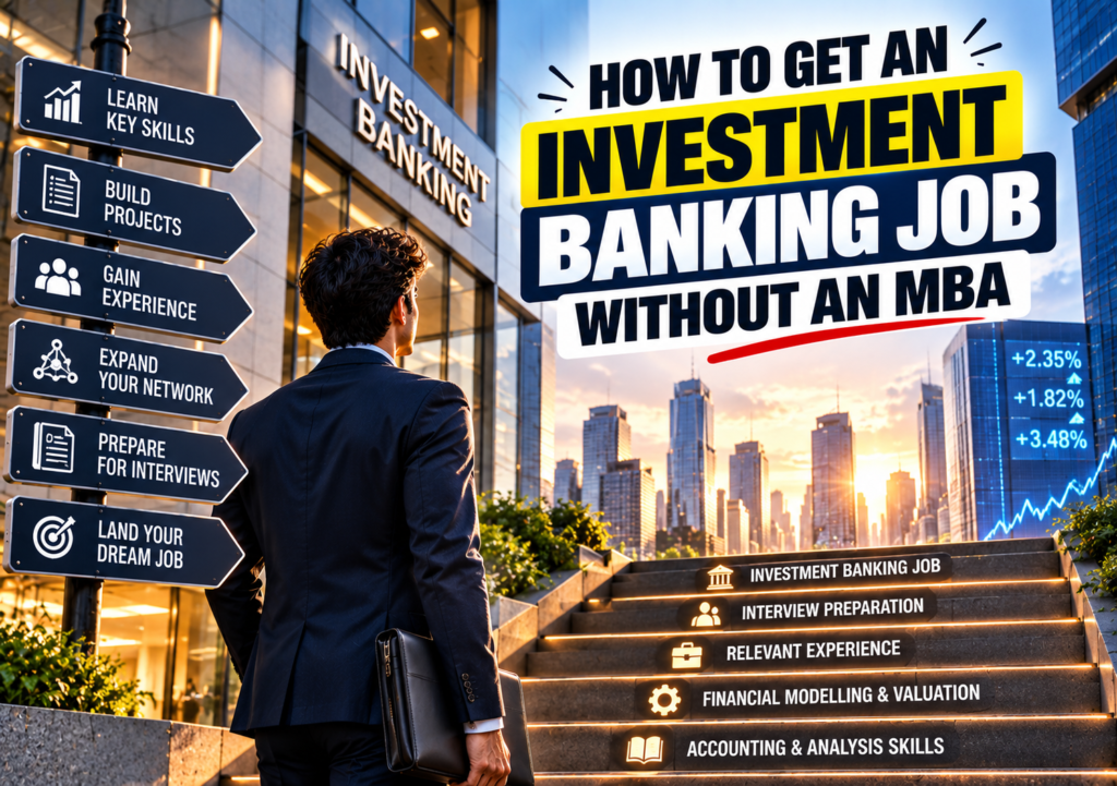 How to Get an Investment Banking Job Without an MBA