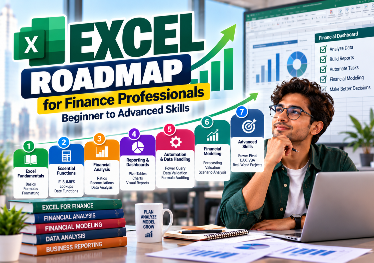 Excel Finance Roadmap_ Beginner to Advanced
