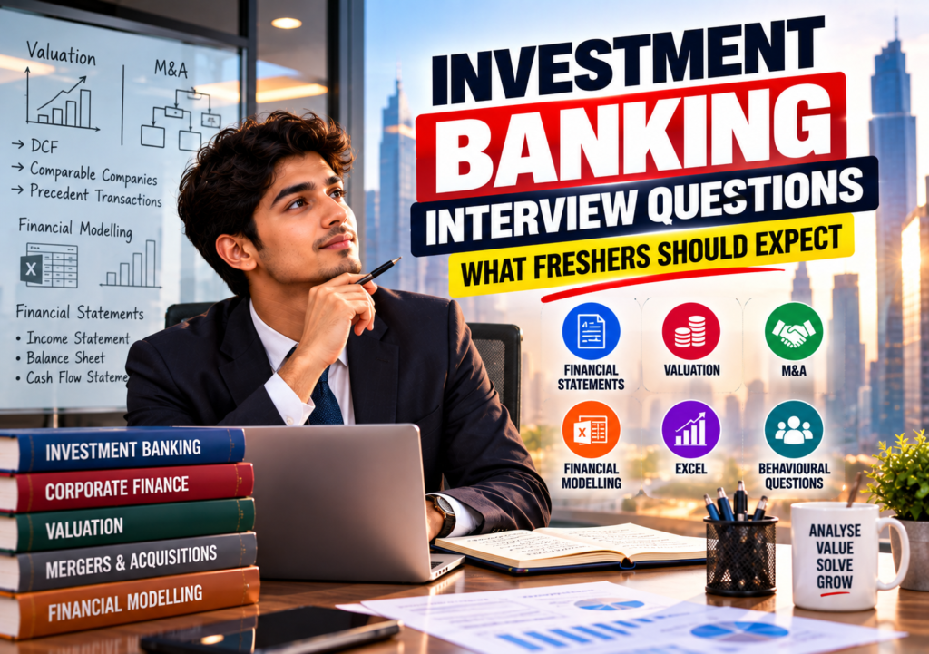Investment Banking Interview Questions & Answers For Freshers
